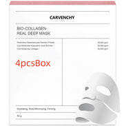 Deep Collagen Overnight Mask The Real Collagen Facial Sheet Masks With Low Molecular Weight Collagen For Elasticity Firming